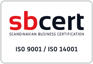 9001_14001-4 LSAB Sweden is ISO 9001 and 14001 certified